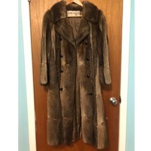 Victor/Sacks Philadelphia Fur Long Coat